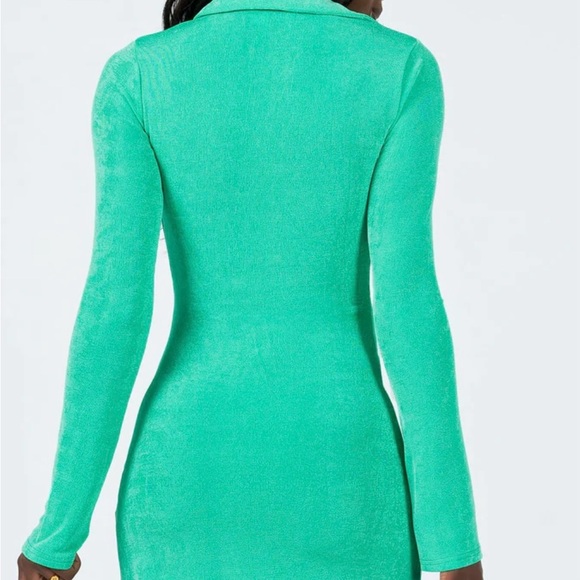 Princess Polly Eleanor Mini Dress in Green Size 4 NWOT - Picture 2 of 6